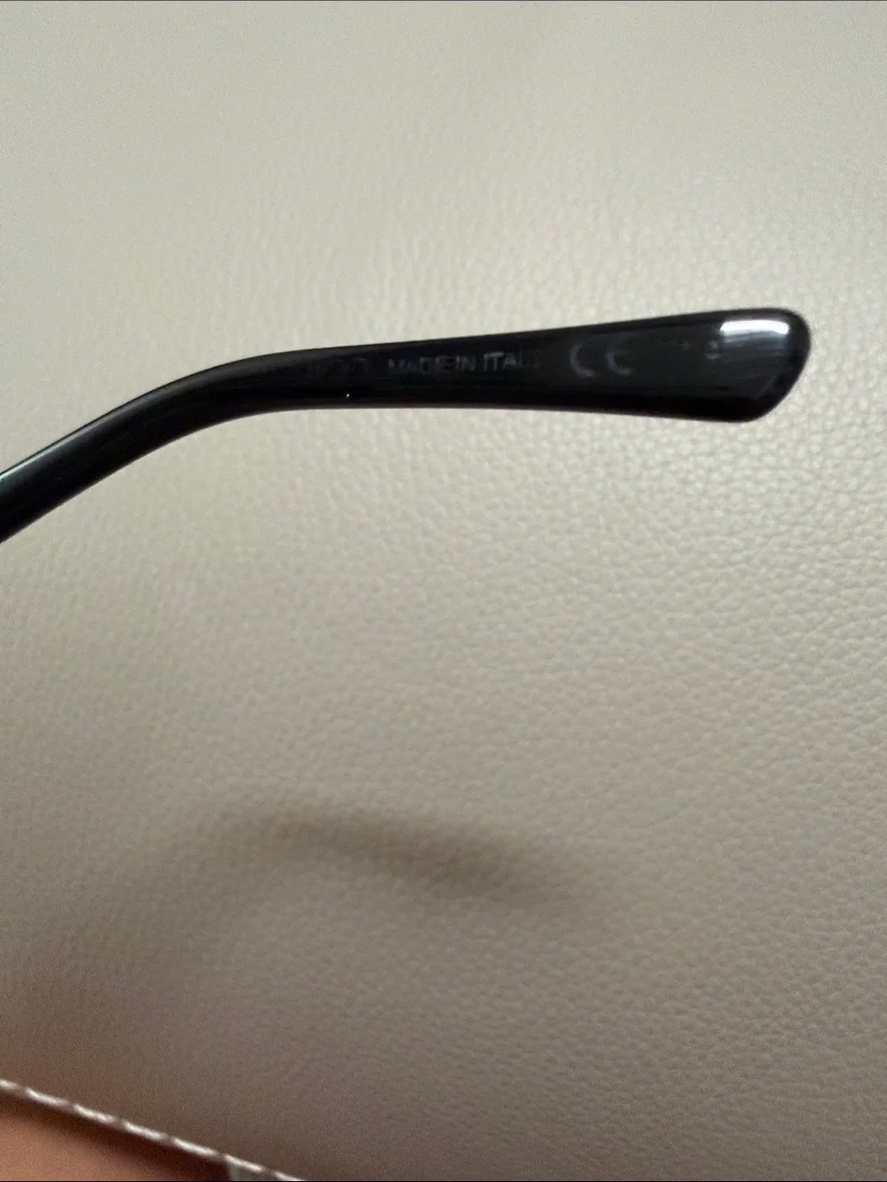Jimmy Choo Black Oversized Square Sunglasses